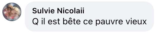 Commentaire d'un internaute sur les propos de Mathieu Kassovitz | Source : Facebook/Le Parti de la France