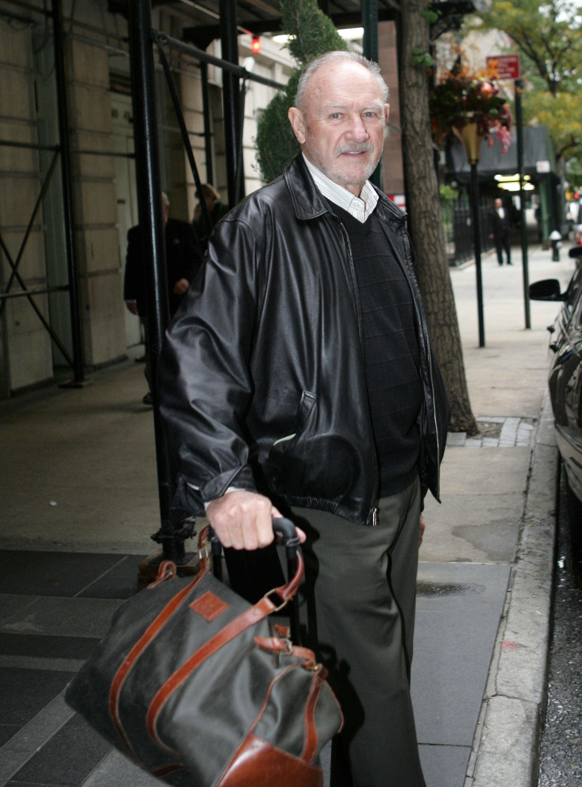 Gene Hackman à New York le 24 octobre 2007. | Source : Getty Images
