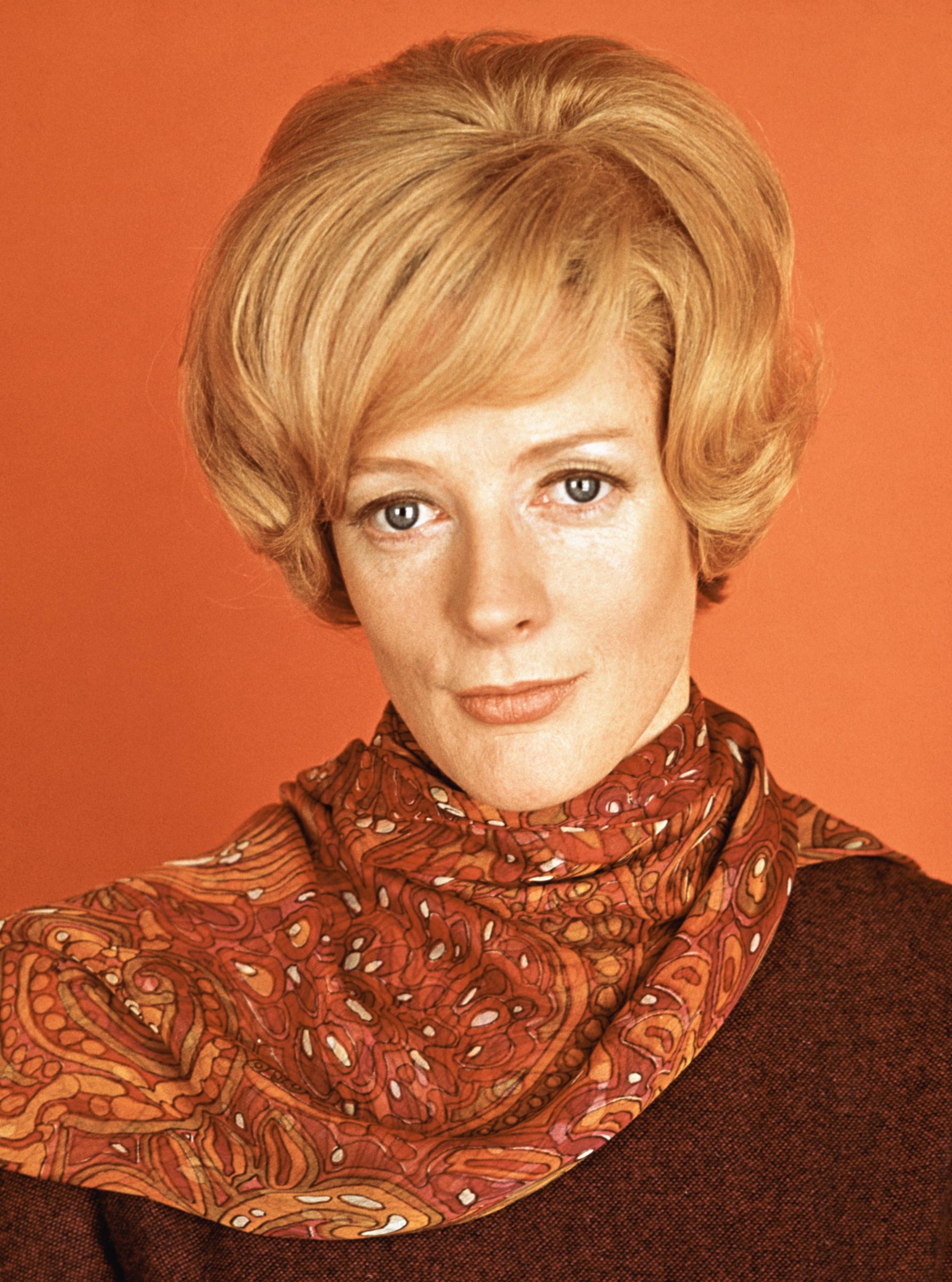 Maggie Smith sur le plateau de tournage de "The Prime of Miss Jean Brodie" en 1969 | Source : Getty Images