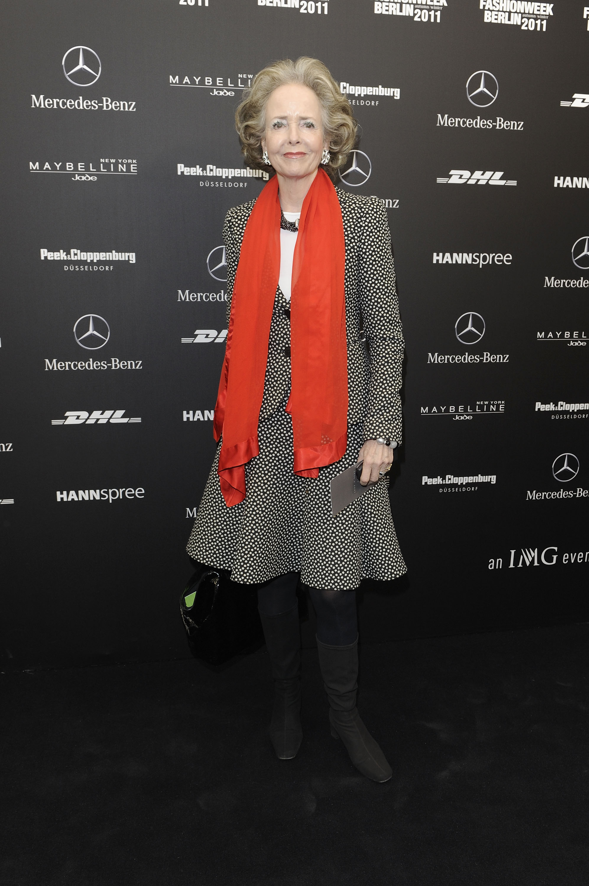 Isa von Hardenberg au défilé Laurel lors de la semaine de la mode Mercedes Benz à Bebelplatz le 20 janvier 2011 à Berlin, en Allemagne. | Source : Getty Images