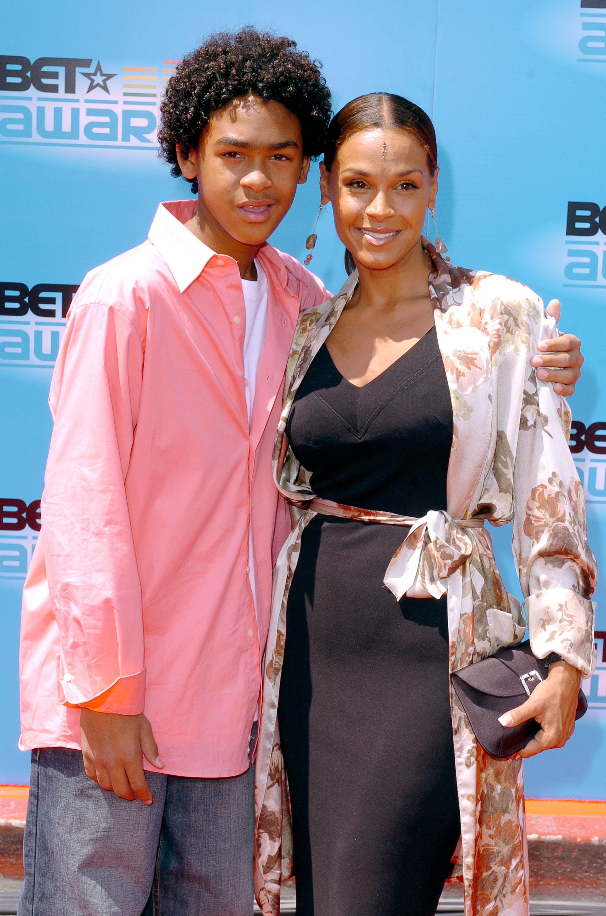 Sheree Smith, ex-femme de Will Smith et leur fils Trey Smith | Photo : Getty Images