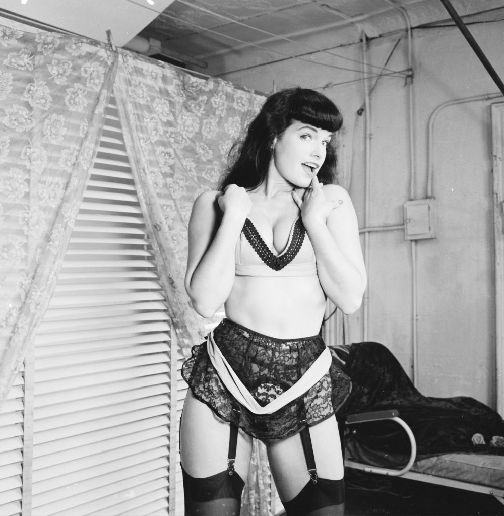 La pin-up Bettie Page. l Photo : Getty Images