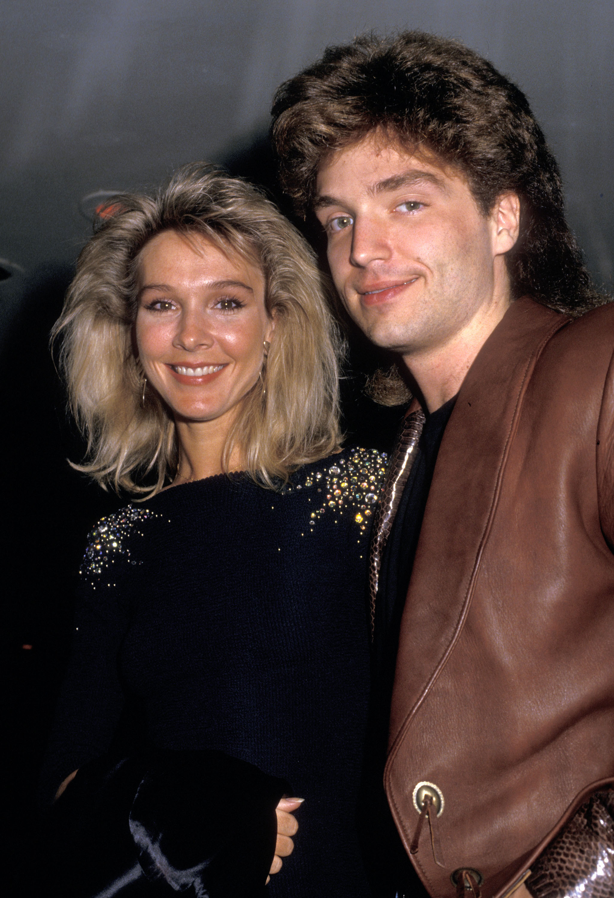 Cynthia Rhodes et Richard Marx en août 1987 à New York. | Source : Getty Images