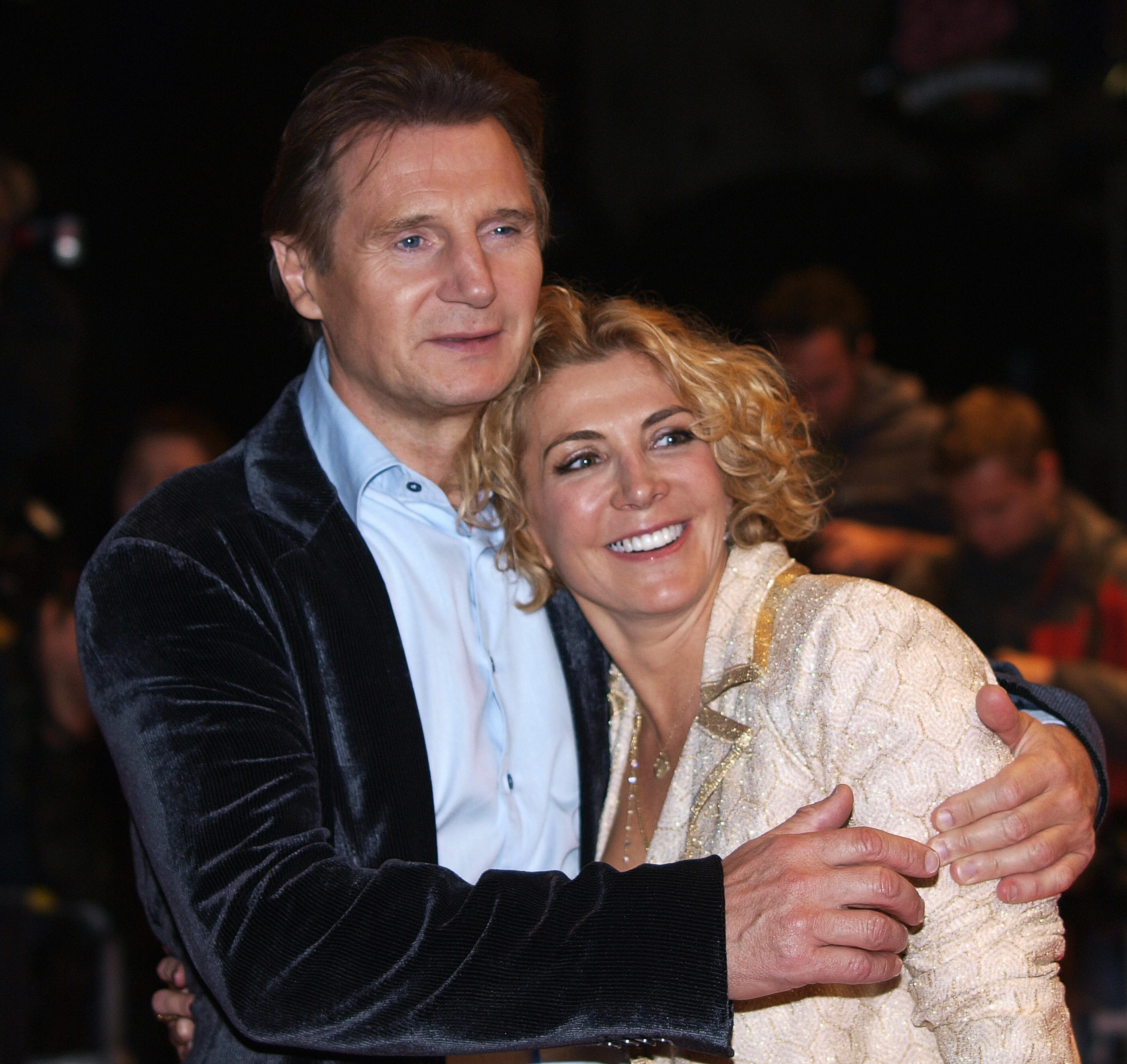 Liam Neeson et sa femme Natasha Richardson en octobre 2007 | Source : Getty Images