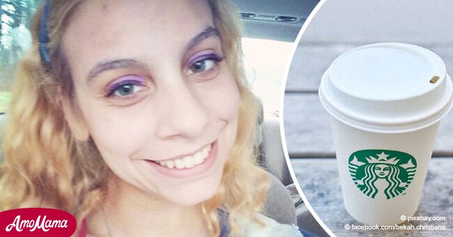 Une serveuse a sauvé la vie d'une adolescente en écrivant un mot sur un gobelet de café