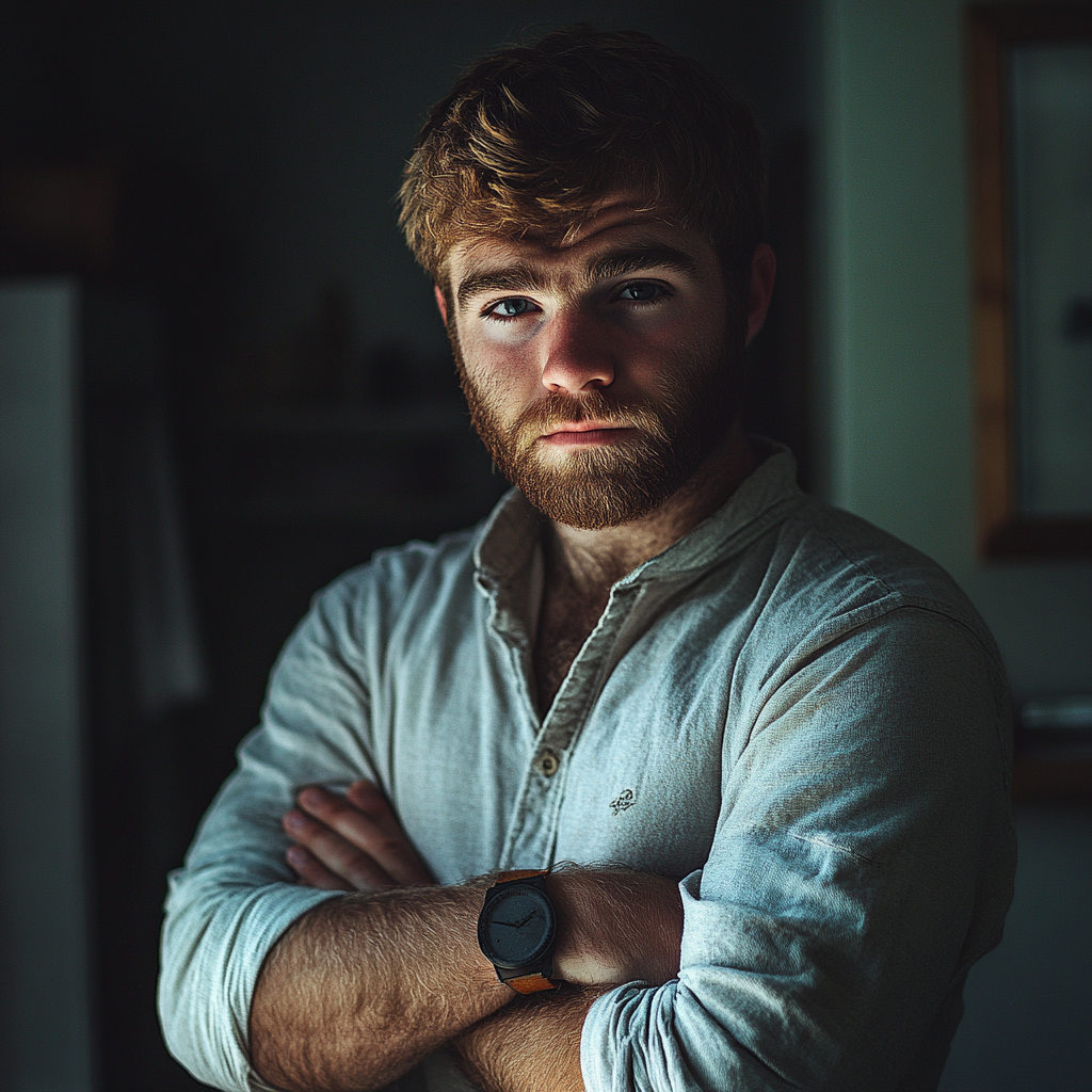 Un homme malheureux | Source : Midjourney