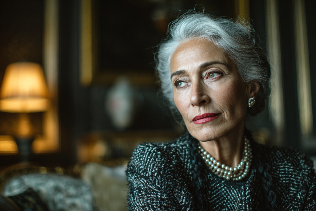 Une femme âgée | Source : Midjourney