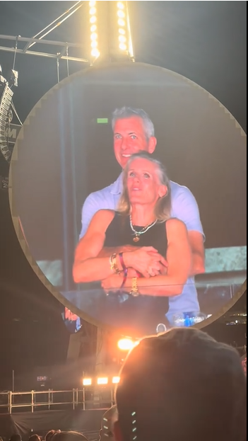 Andrew Byron et Kristin Cabot, extrait d'un billet daté du 17 juillet 2025 | Source : Tiktok/@instaagraace