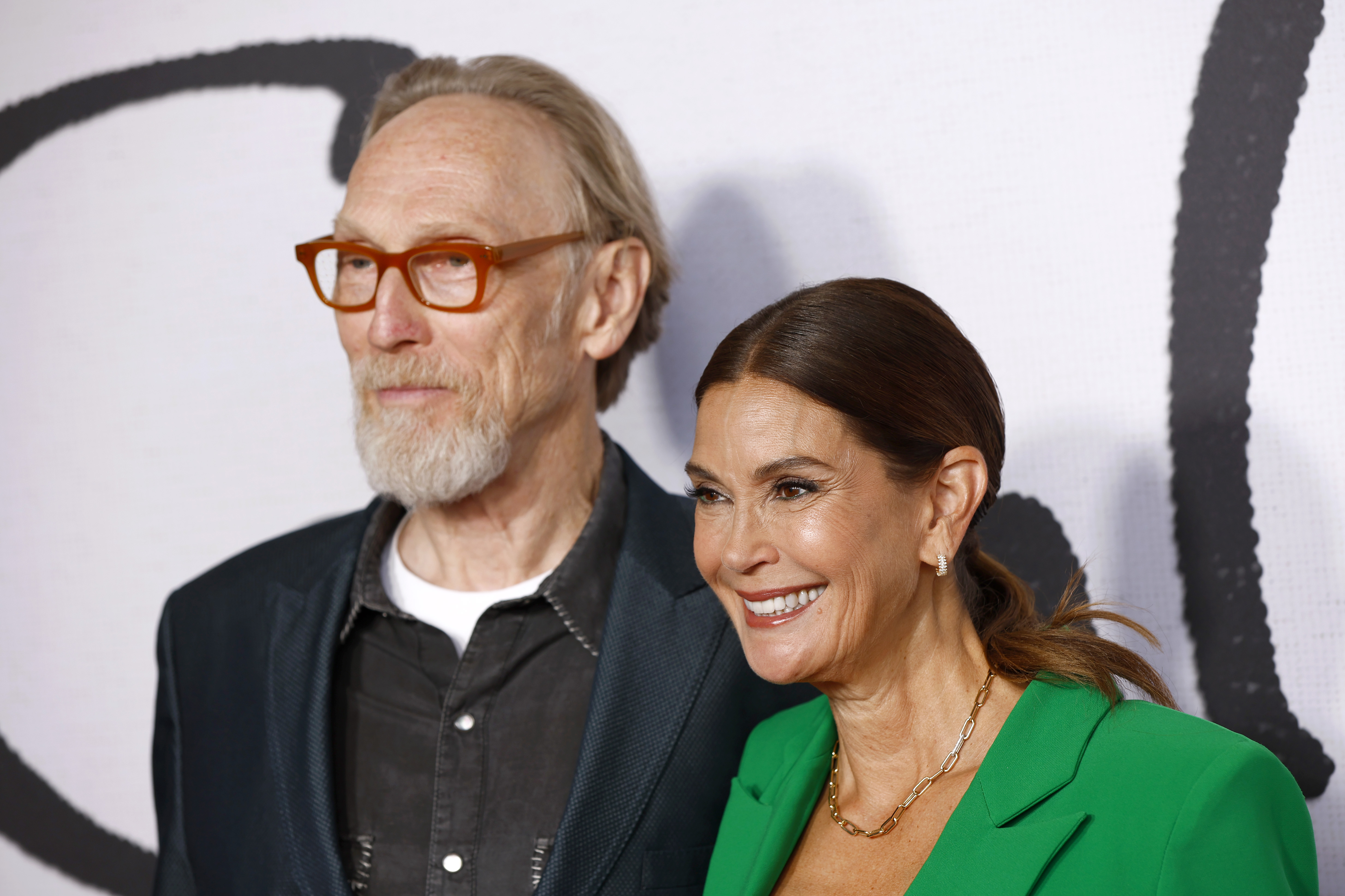 Henry Selick et Teri Hatcher assistent à la première mondiale du film "Coraline" nouvellement remastérisé en 3D au BFI Southbank le 11 août 2024, à Londres, en Angleterre. | Source : Getty Images