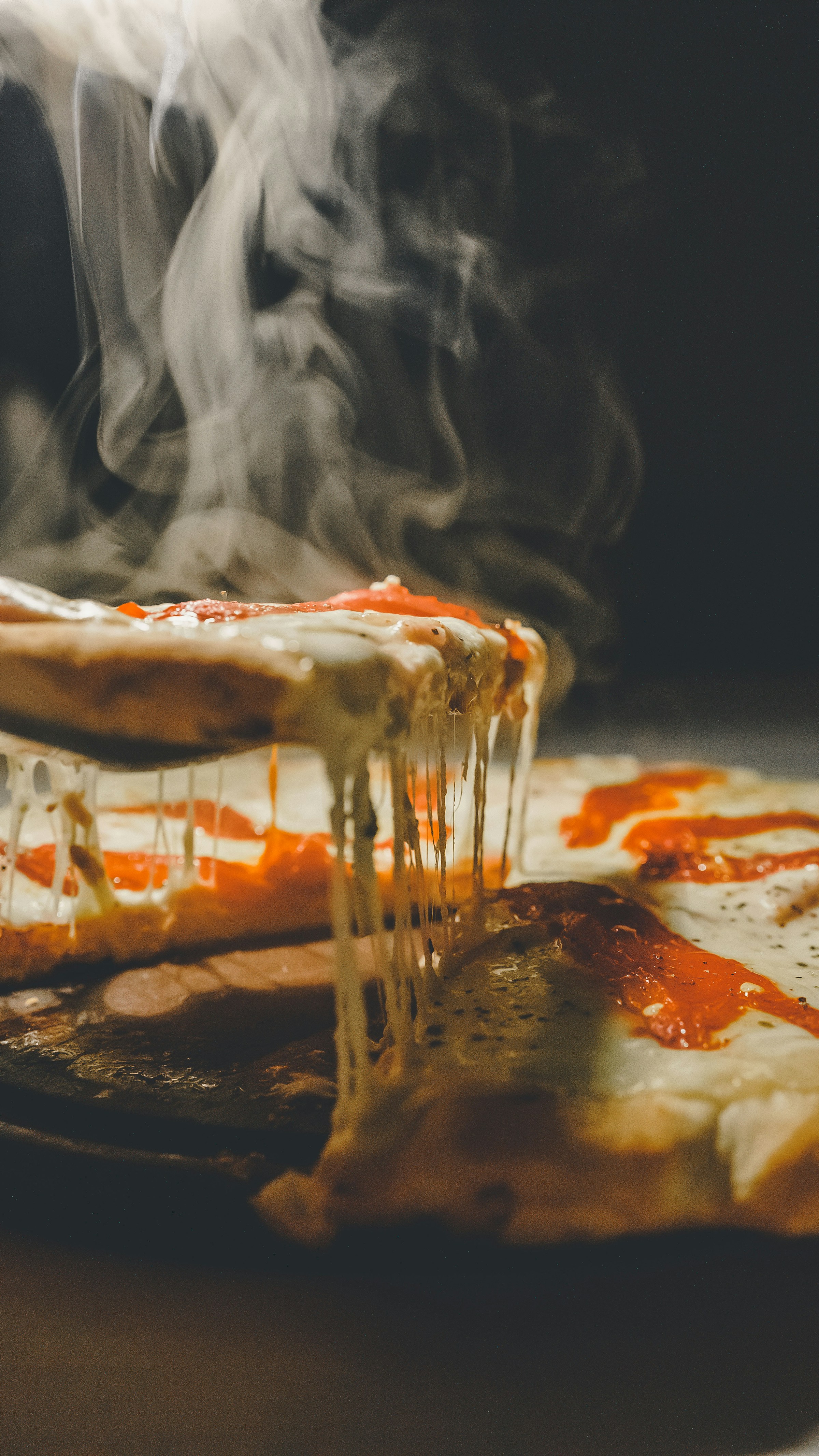 Gros plan sur une pizza | Source : Unsplash