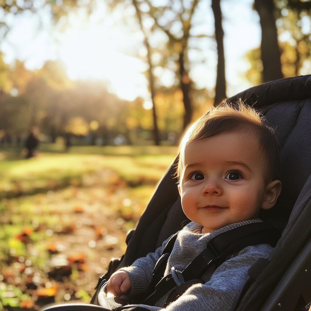 Un petit garçon souriant | Source : Midjourney