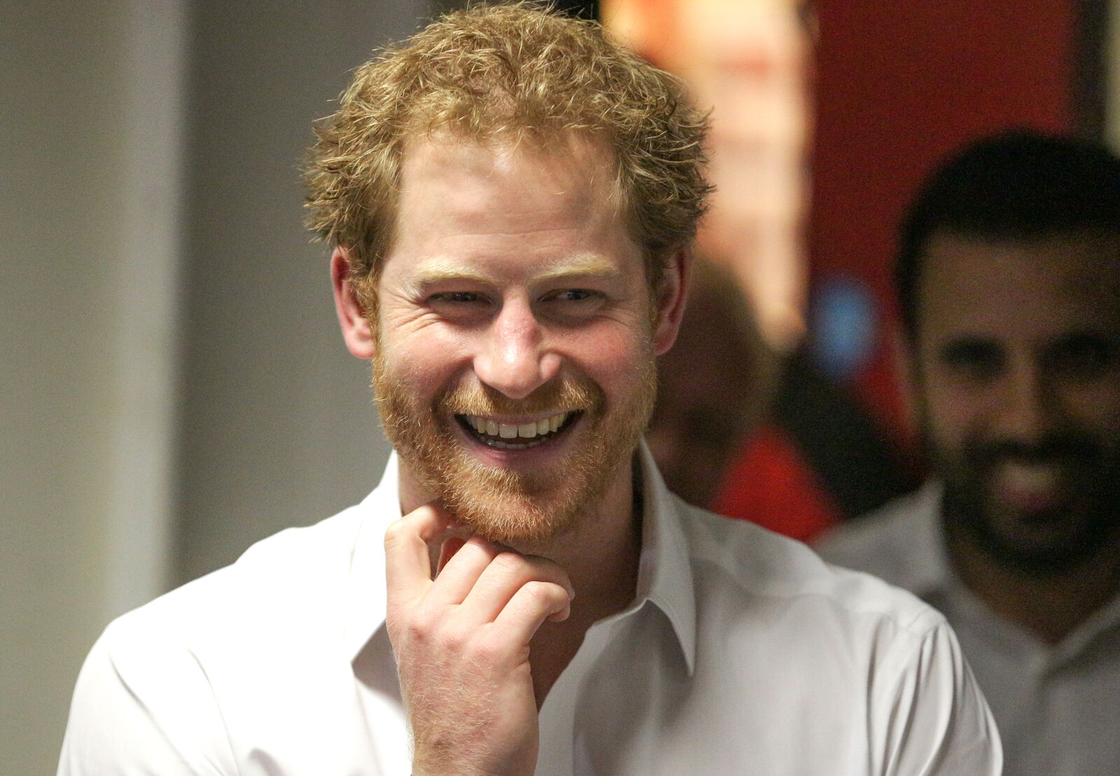 Le Prince Harry avec un joli sourire | Photo : Getty Images