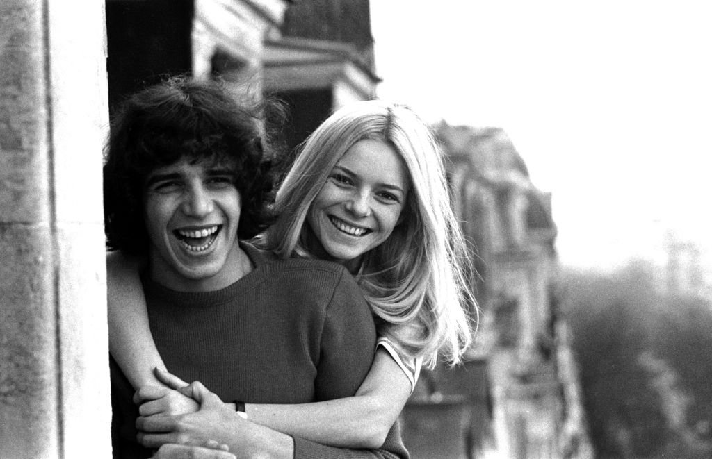Portrait de France Gall et Julien Clerc, en 1970. | Photo : Getty Images