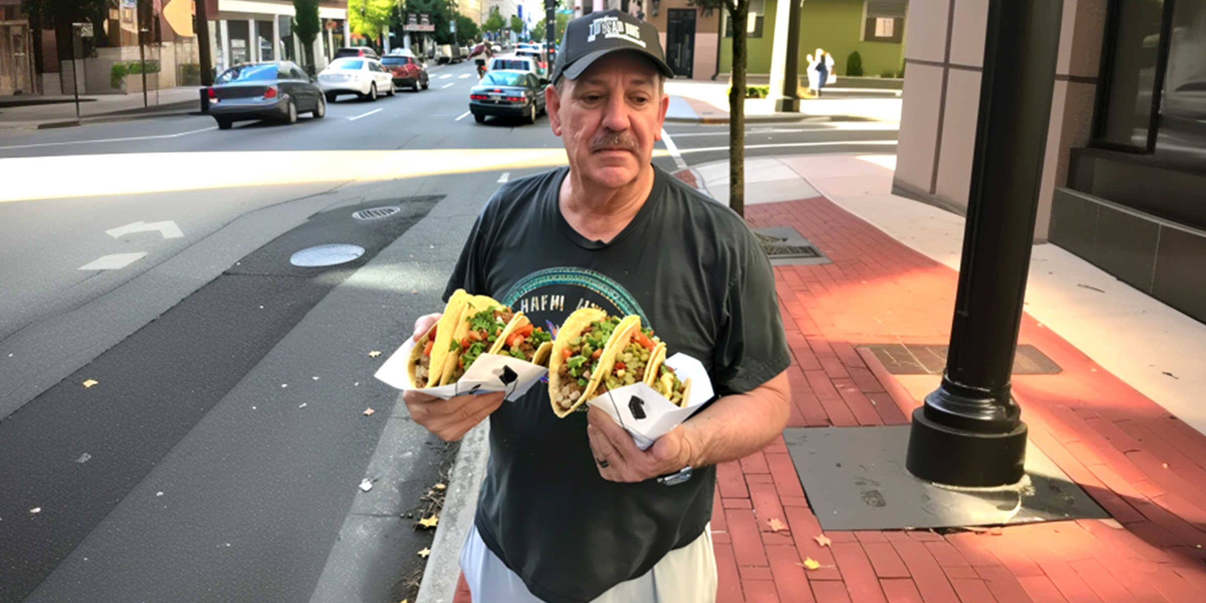 Un homme qui tient des tacos | Source : AmoMama