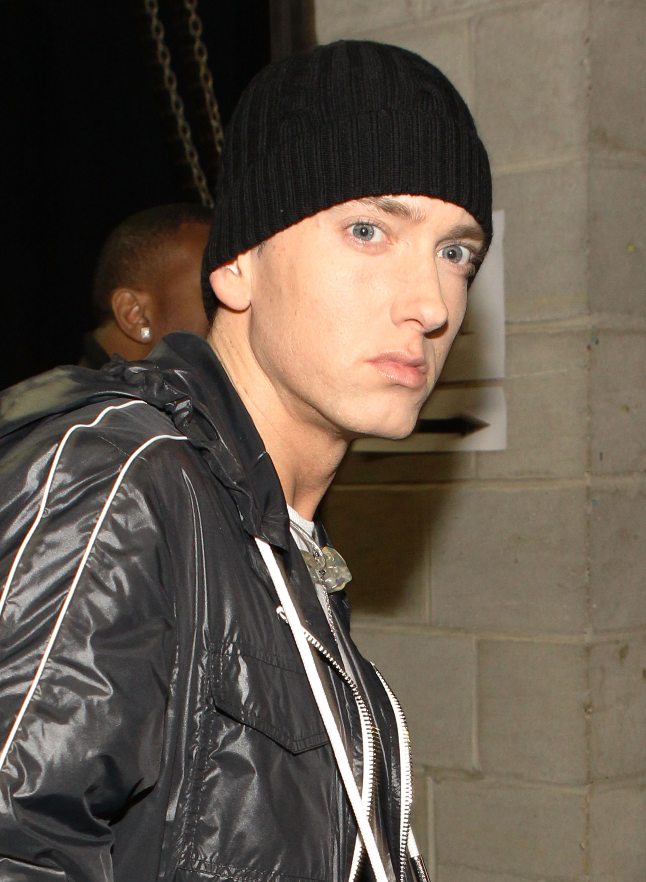 Eminem lors de la 52e cérémonie annuelle des Grammy Awards le 31 janvier 2010 à Los Angeles, Californie | Source : Getty Images