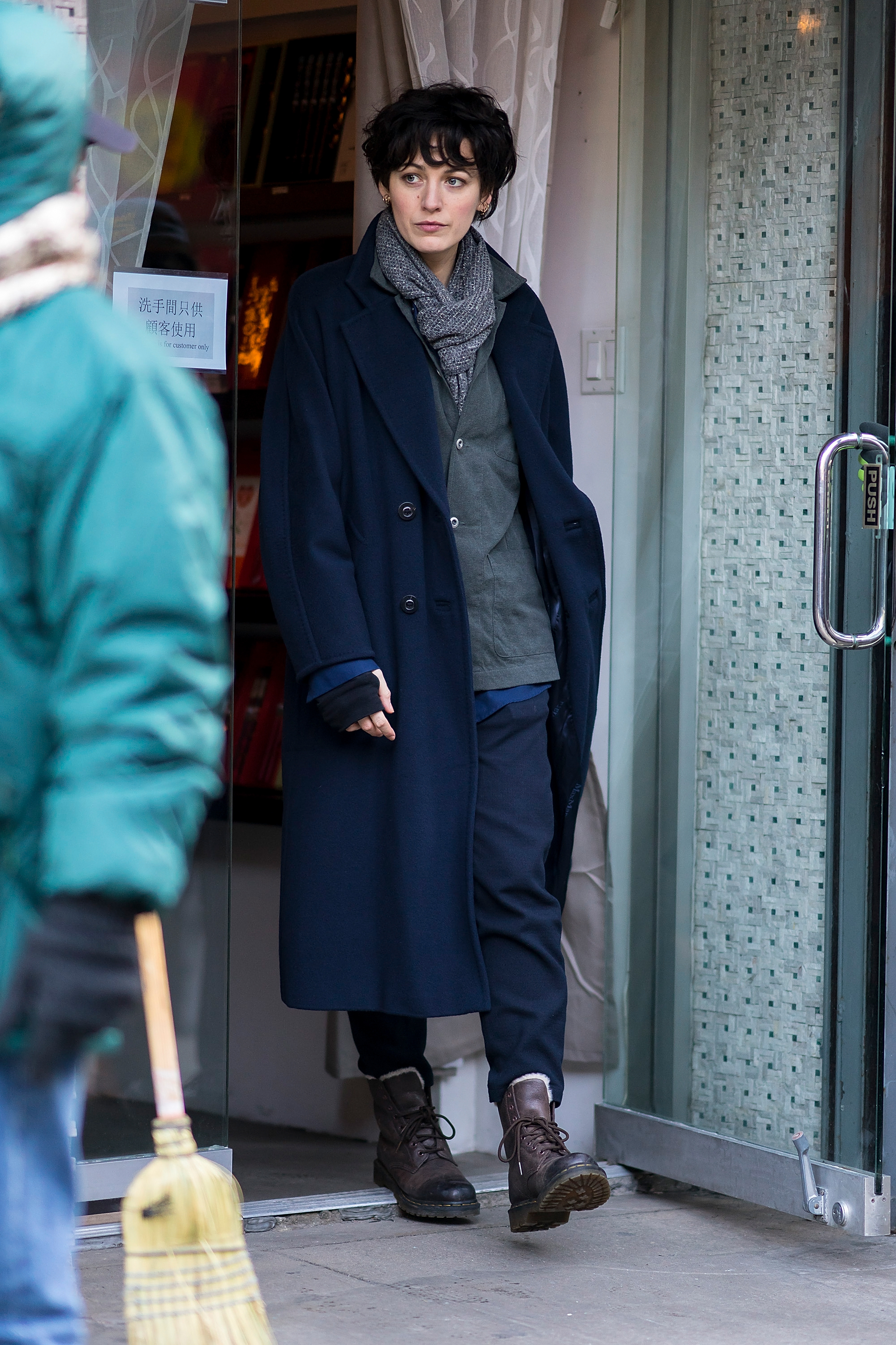 Blake Lively aperçue sur le tournage de « The Rhythm Section » à Chinatown le 13 janvier 2018 à New York | Source : Getty Images