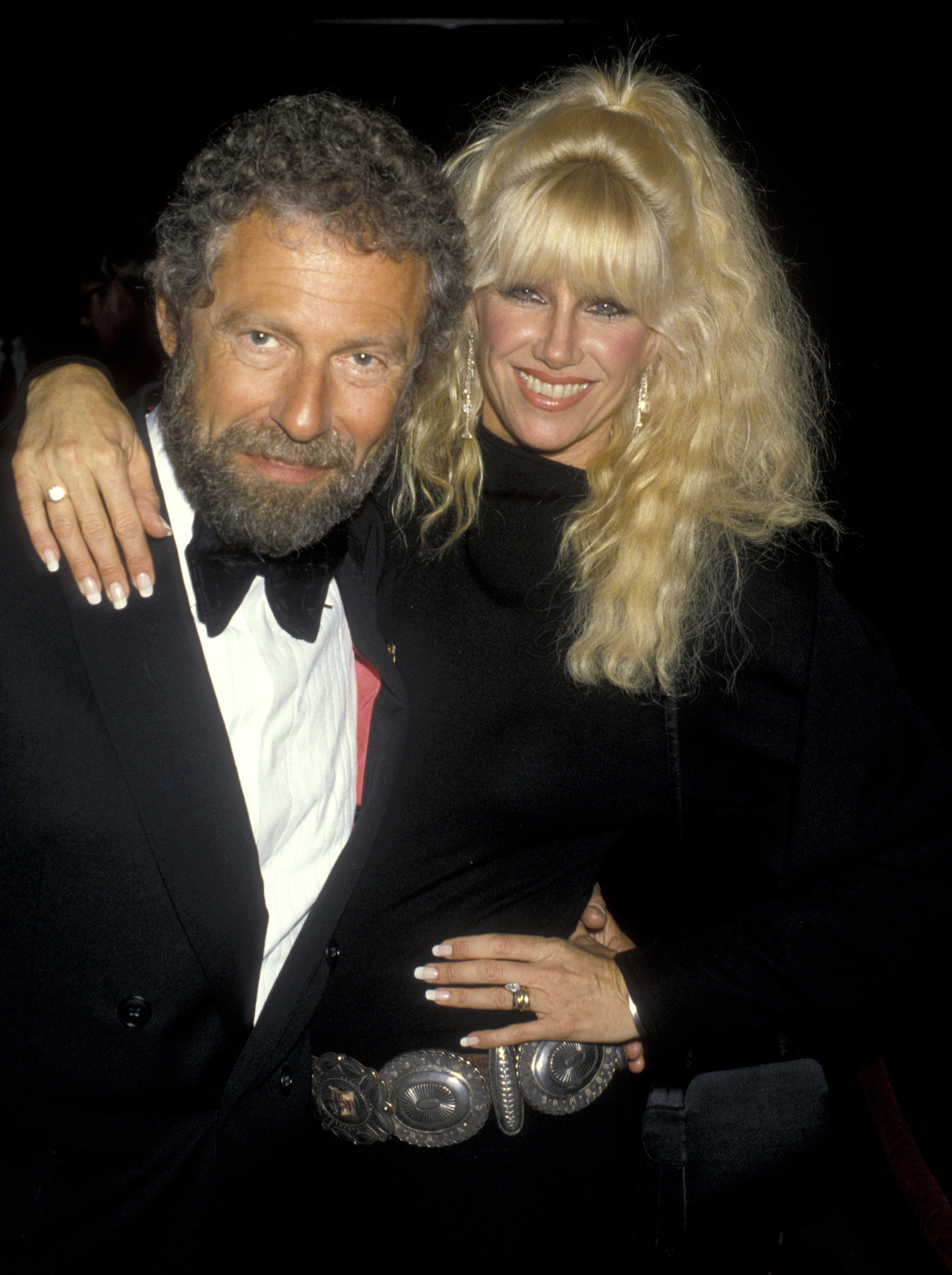 Alan Hamel et Suzanne Somers assistent à la soirée d'après-concert de Barbara Mandrell à l'hôtel Sheraton de Los Angeles, Californie, États-Unis | Source : Getty Images