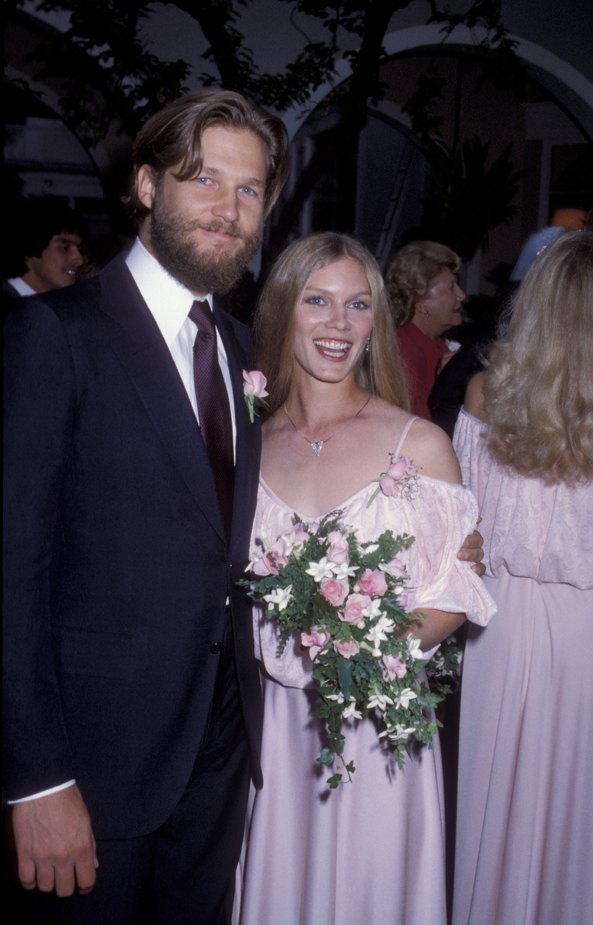 Jeff et Susan Bridges lors du mariage de Cindy Bridges, le 31 août 1979. | Source : Getty Images