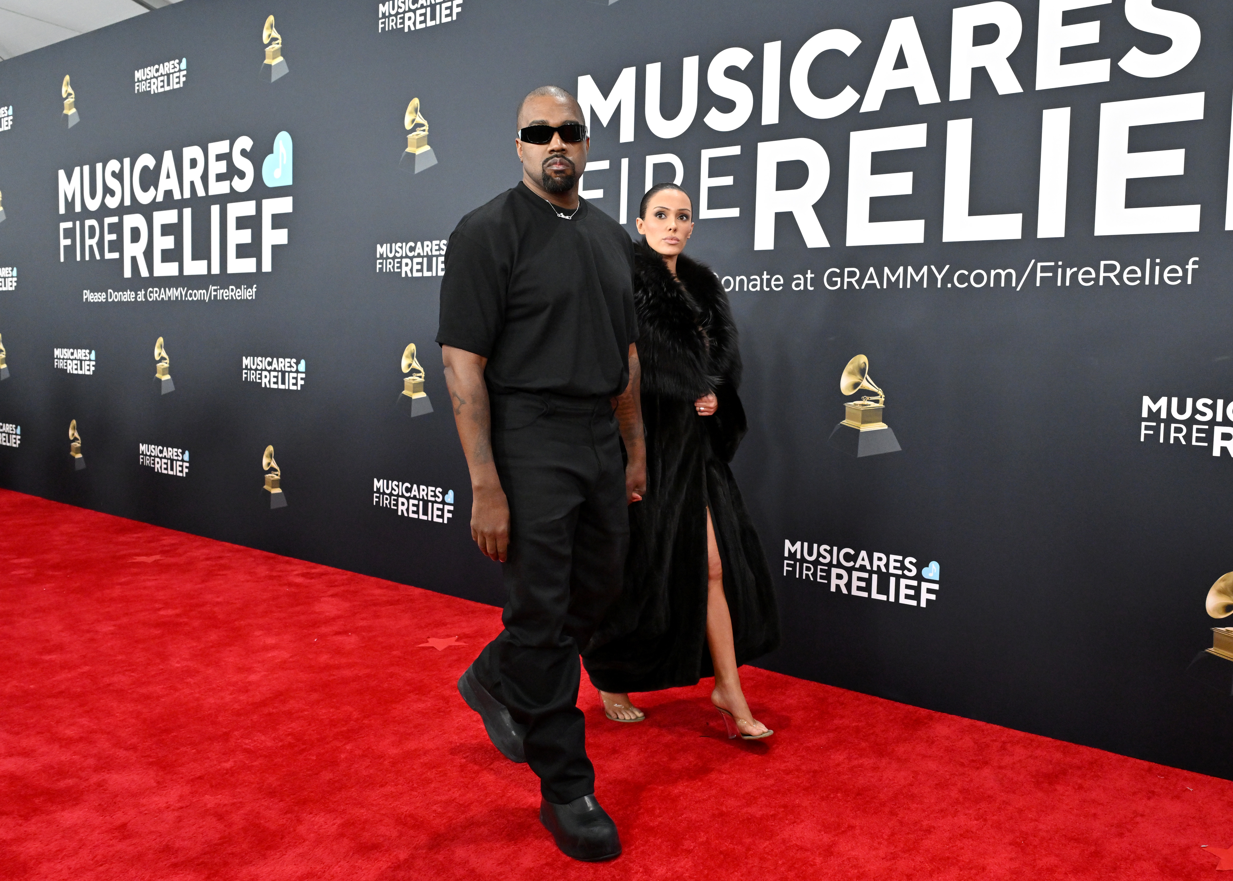 Kanye West et Bianca Censori | Source : Getty Images