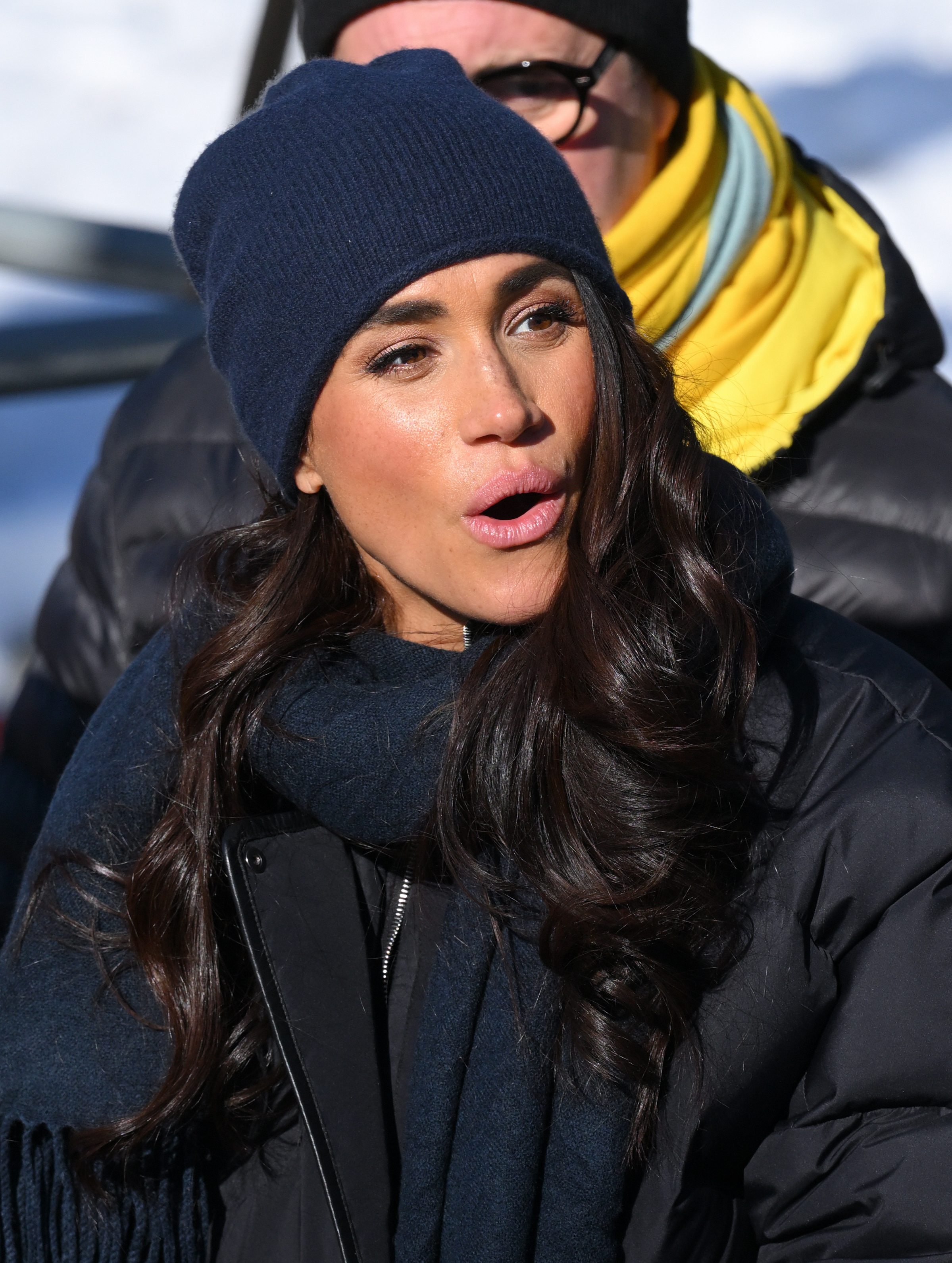 Meghan Markle lors de l'événement Invictus Games One Year To Go à Whistler, au Canada, le 15 février 2024 | Source : Getty Images