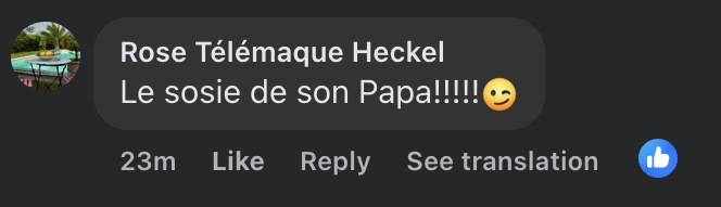 Commentaire d'un internaute : | Source : Facebook/Gala
