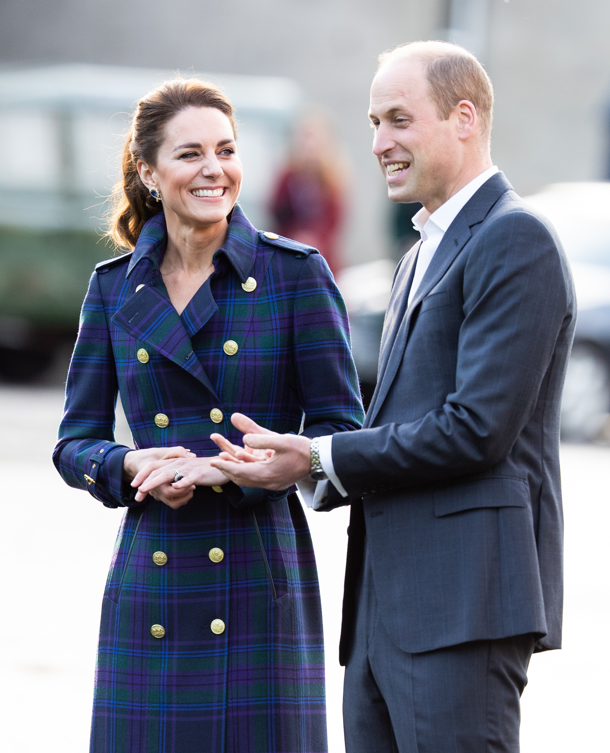 Le prince William et Catherine, princesse de Galles, arrivent à une projection spéciale du film Cruella de Disney le 26 mai 2021 à Édimbourg, en Écosse | Source : Getty Images
