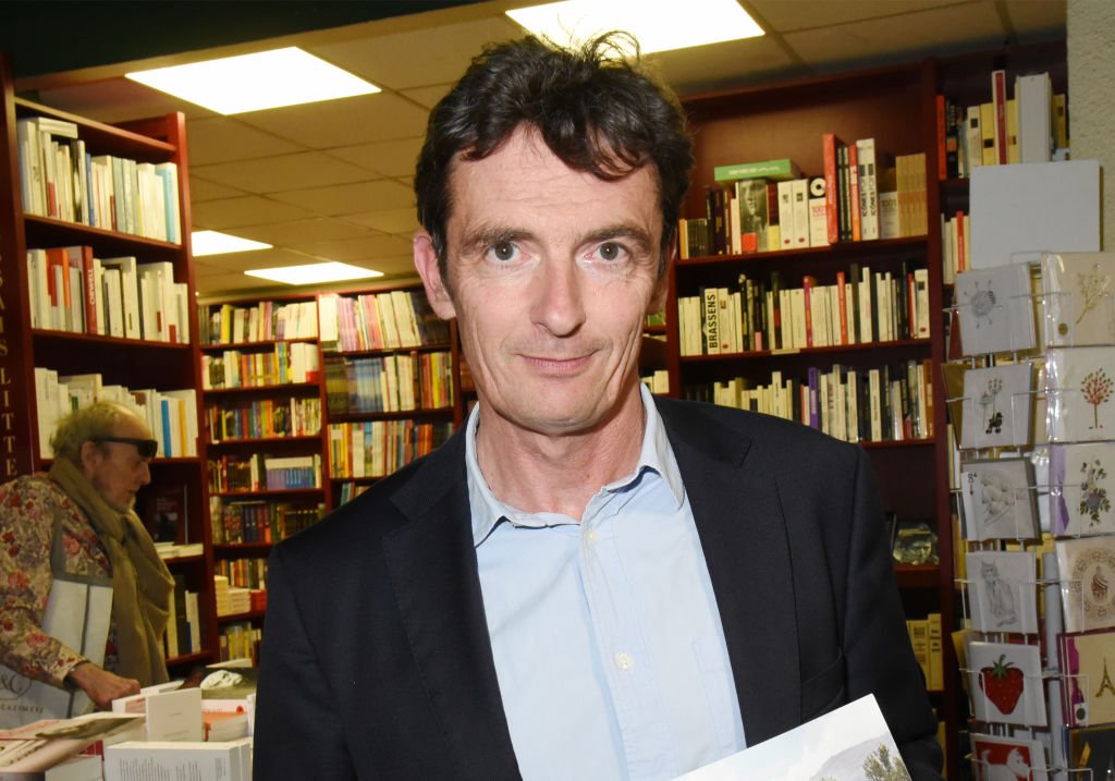 Denis WesthoffÊSon de Françoise Sagan assiste au lancement du livre "Le Pays ou Je Suis Nee" de Françoise Sagan à l'Ecume des Pages le 19 octobre 2017 à Paris. | Photo : Getty Images