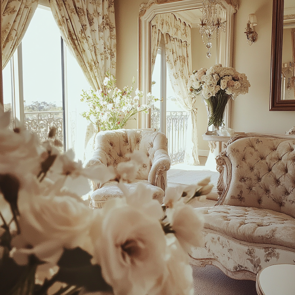 L'intérieur d'une suite nuptiale | Source : Midjourney