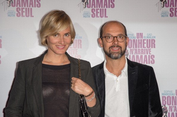 Judith Godreche et Maurice Barthelemy au Cinéma Gaumont Marignan le 15 juin 2012 à Paris, France. | Photo : Getty Images