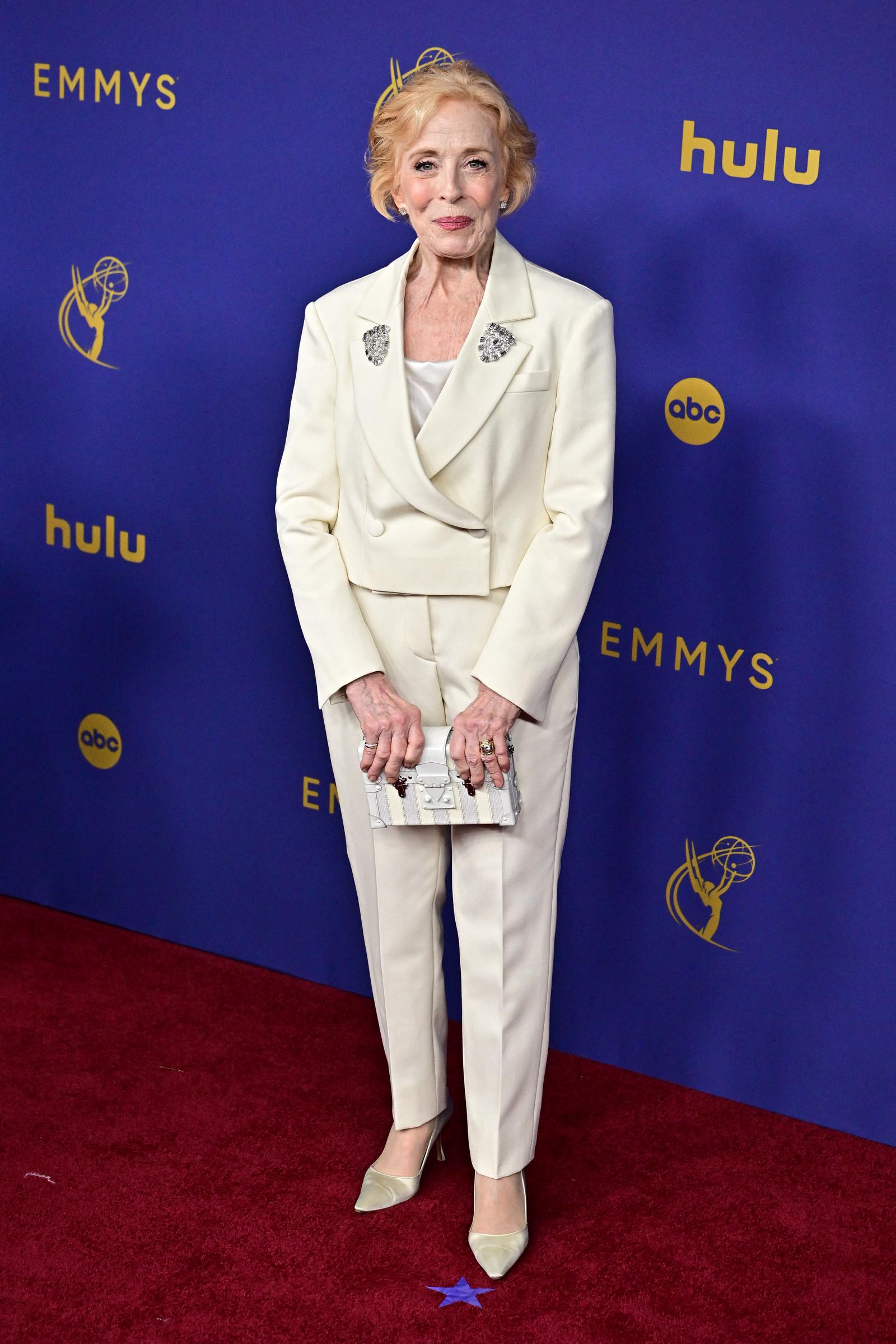 Holland Taylor lors de la 76e cérémonie des Emmy Awards à Los Angeles le 15 septembre 2024 | Source : Getty Images