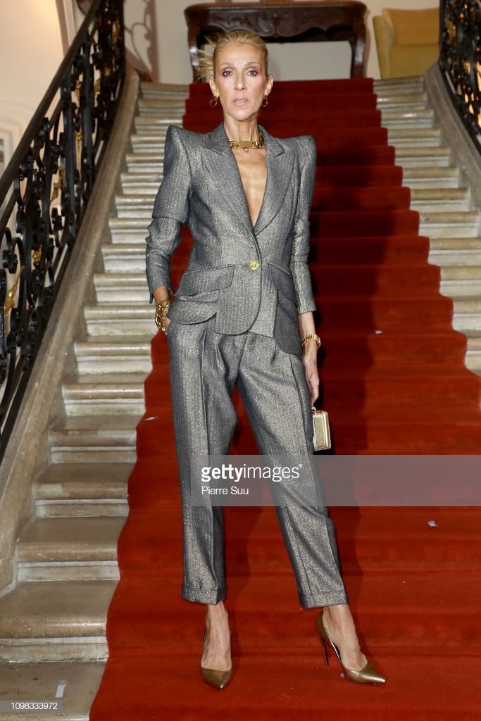 Céline Dion assiste au défilé RVDK Ronald Van Der Kemp Haute Couture Spring-Summer 2019 show dans le cadre de la Paris Fashion Week le 23 janvier 2019, à Paris, France | Photo : Getty Images.