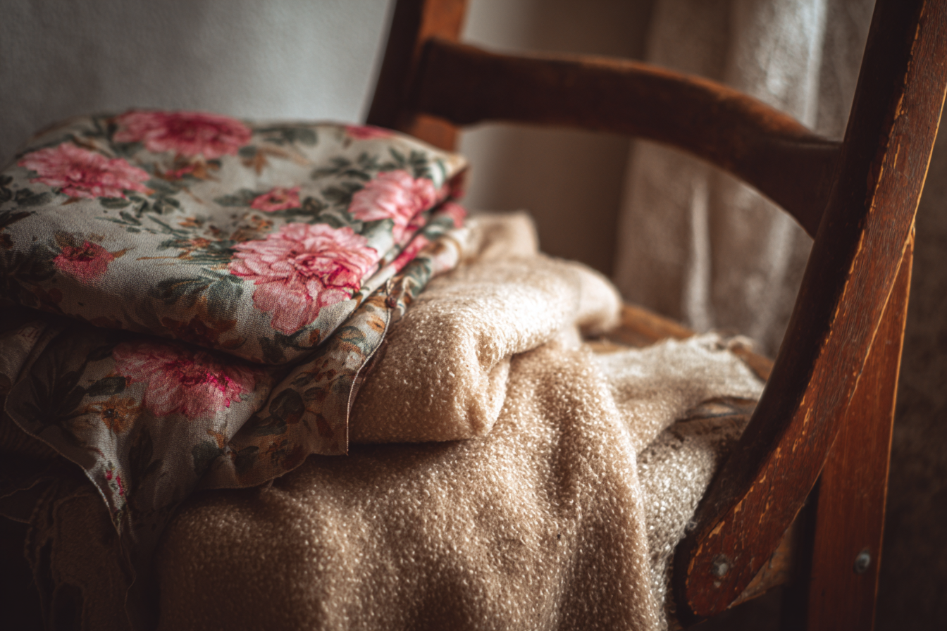 Une couvertures sur une chaise | Source : Midjourney