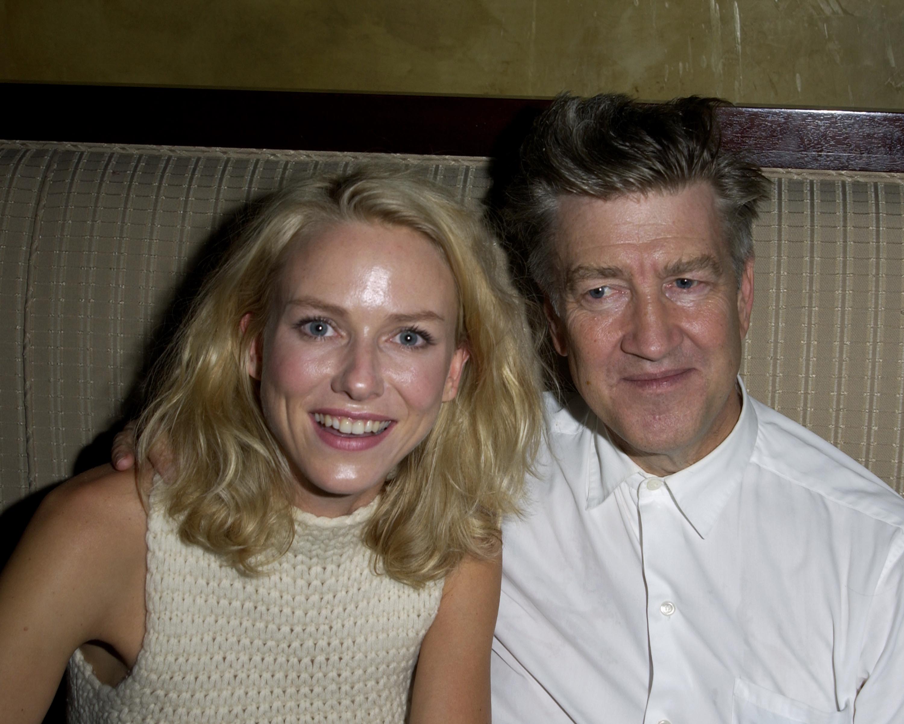 Naomi Watts et David Lynch assistent à la soirée du magazine Toronto 2001 Premiere le 9 septembre 2001 | Source : Getty Images