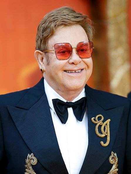 Elton John à Leicester Square le 14 juillet 2019 à Londres, Angleterre | Photo: Getty Images