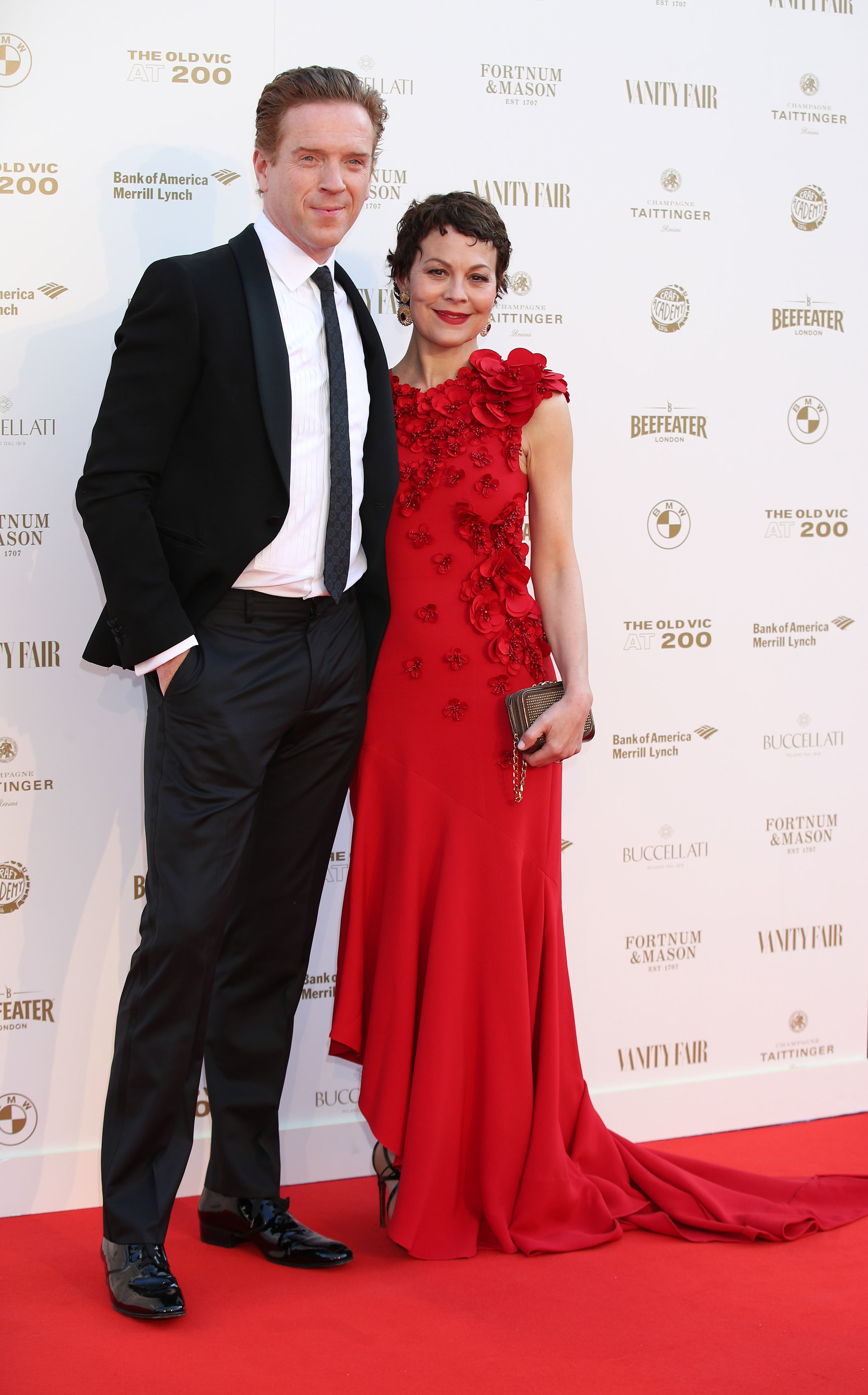 Damian Lewis et Helen McCrory se présentent au bal du bicentenaire de l'Old Vic, à l'Old Vic, le 13 mai 2018, à Lambeth, Londres. | Source : Getty Images