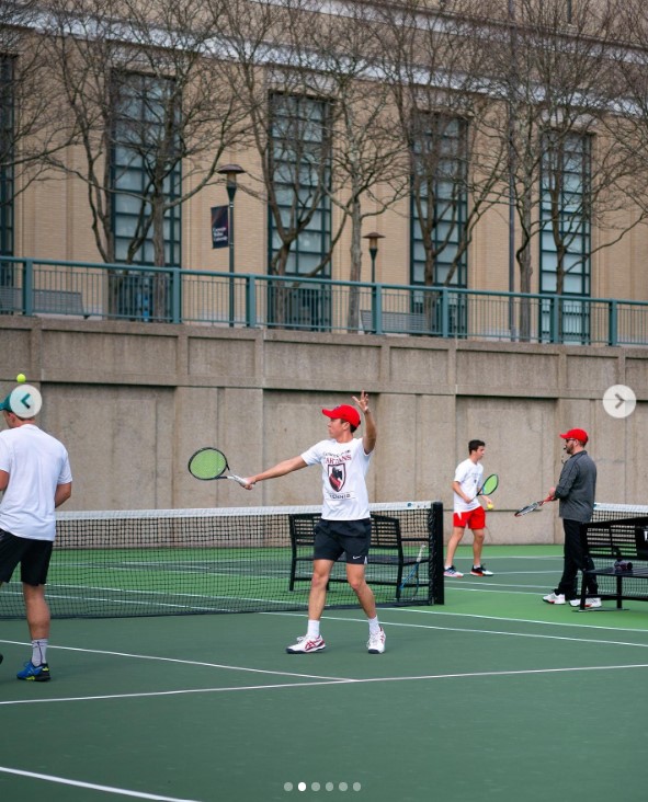 Le court de tennis de l'université Carnegie Mellon le 4 avril 2022 | Source : Instagram/carnegiemellon