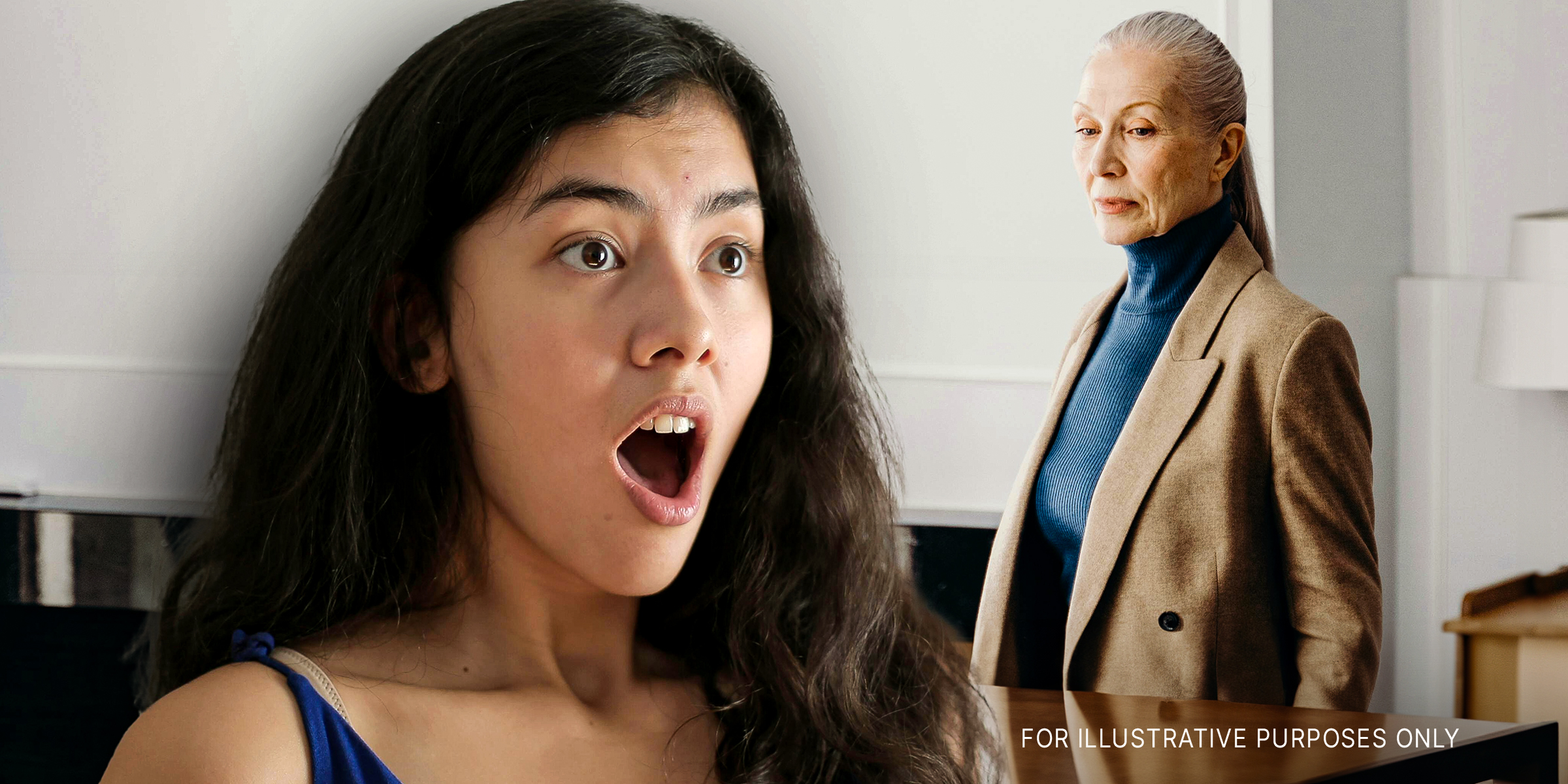 Une femme choquée | Une femme âgée malheureuse | Source : Pexels.com/cottonbro | Pexels.com/olly