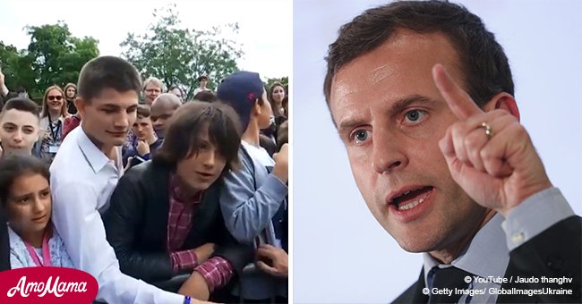 "Tout le monde se moque de lui" L'adolescent sermoné par Emmanuel Macron le vit mal "Il s'est enfermé"