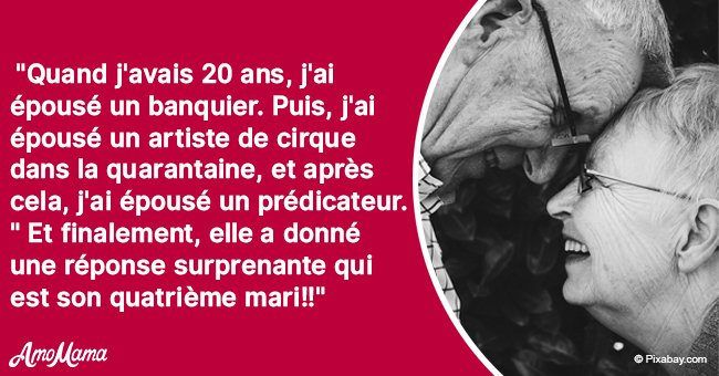 La sage réponse d'une femme âgée sur pourquoi elle a décidé de se marier pour la quatrième fois