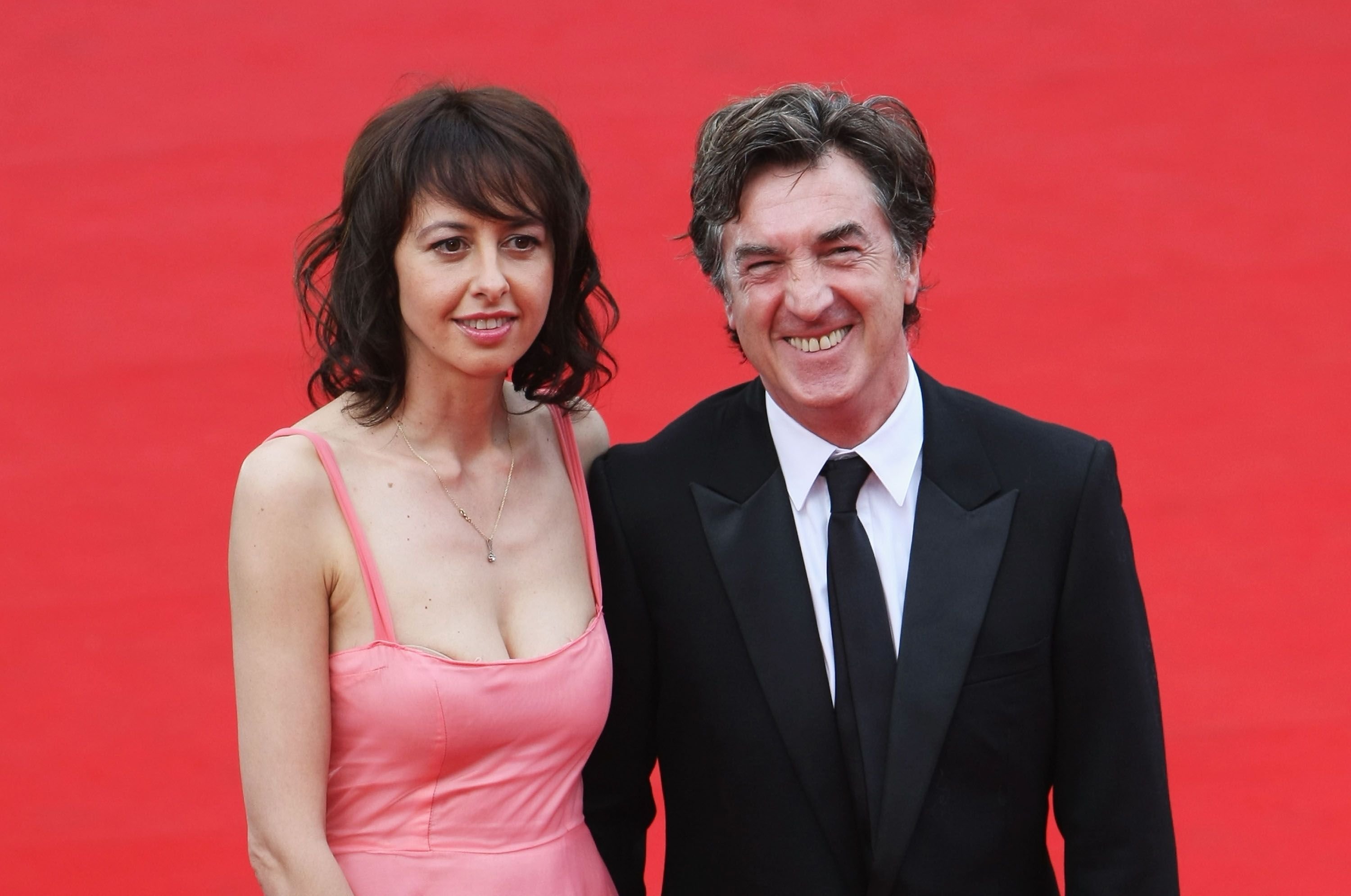 L'acteur François Cluzet et sa femme Narjiss Slaoui-Falcoz | Photo : Getty Images.