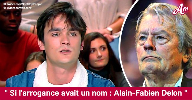 L'interview du fils d'Alain Delon provoque la colère des internautes (Tweets)
