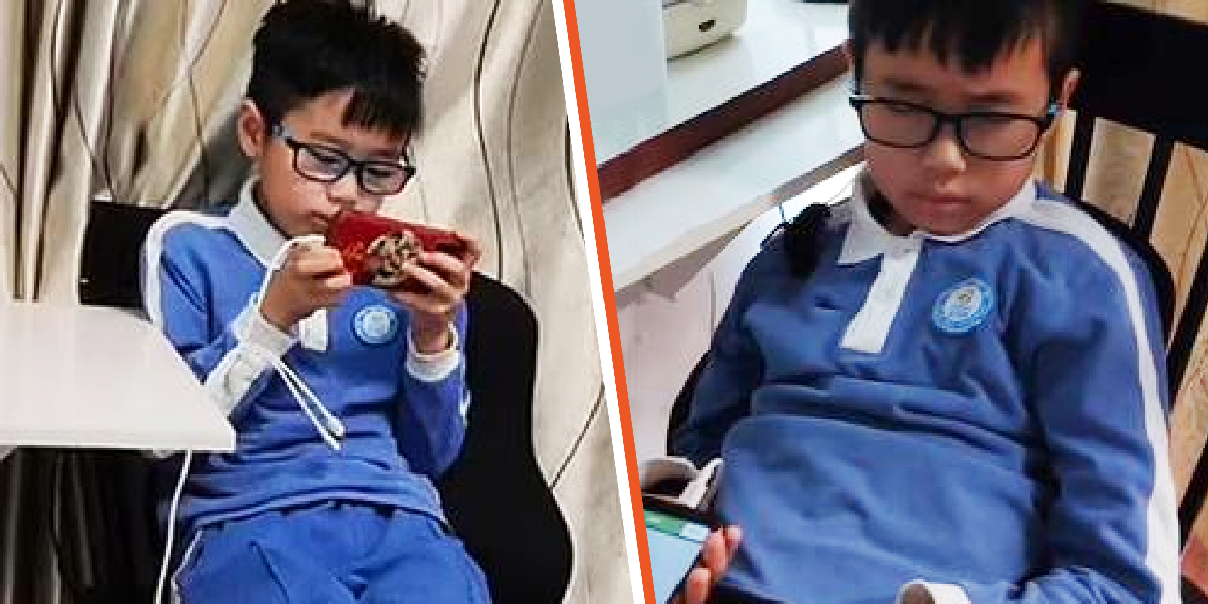 Le garçon chinois de 11 ans | Source : facebook.com/DailyMail