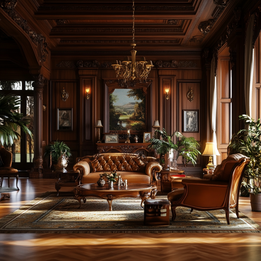 Un grand salon | Source : Midjourney