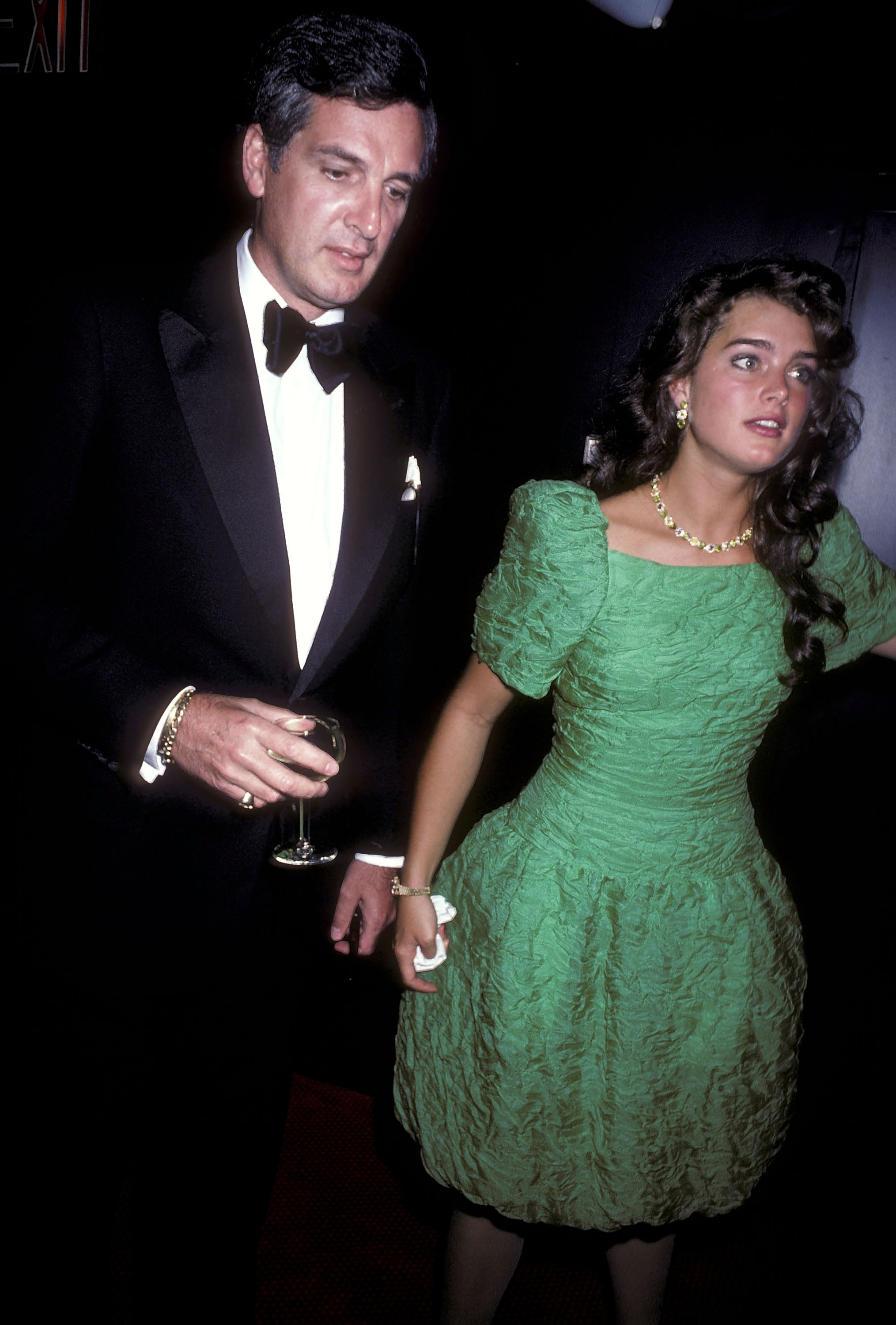 Brooke Shields et Frank Shields le 31 mars 1986 à New York | Source : Getty Images