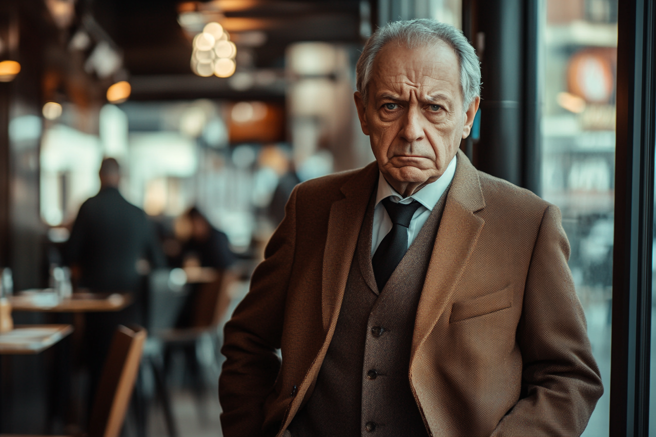 Un homme entrant dans un café | Source : Midjourney