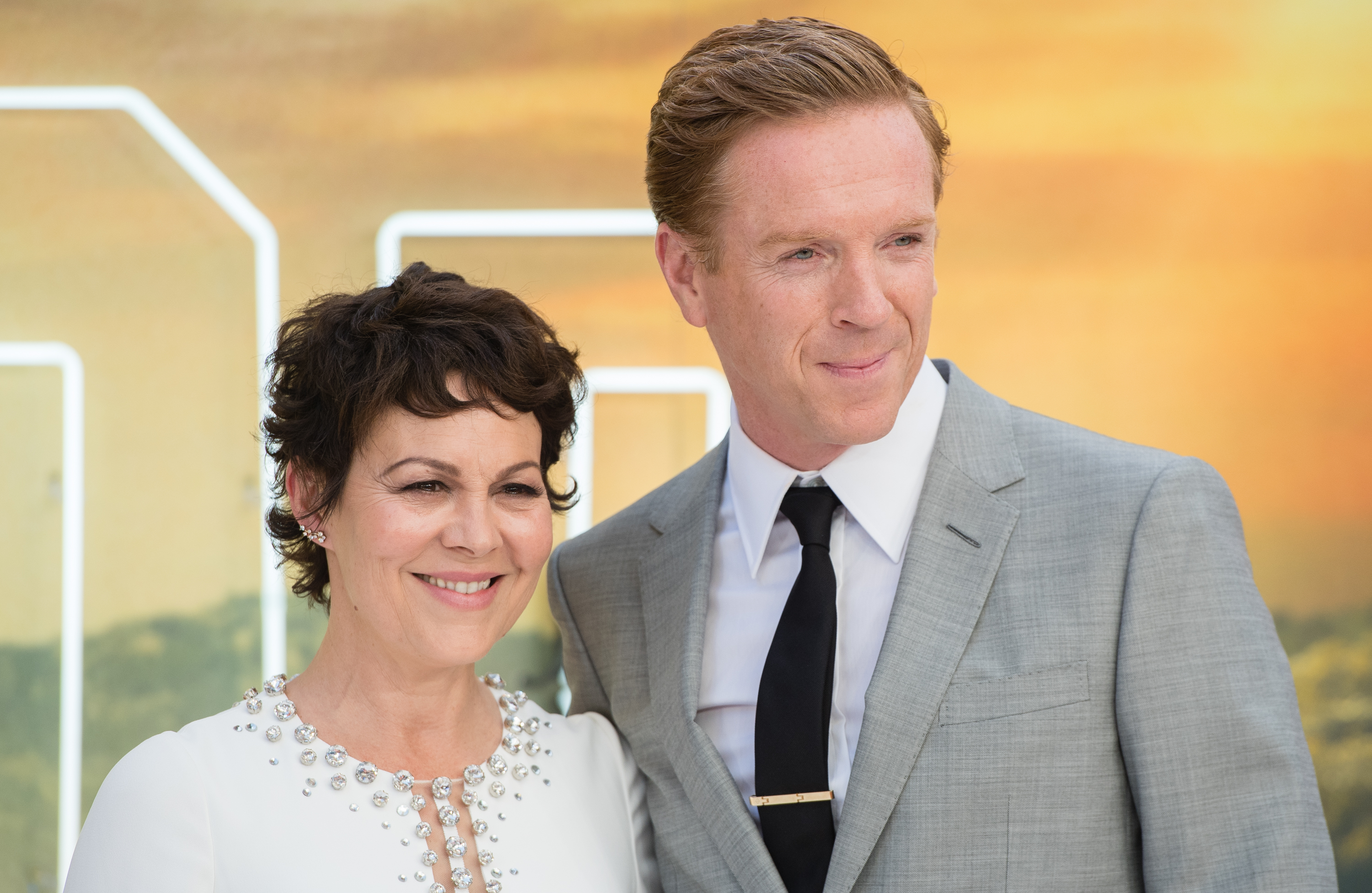 Helen McCrory et Damian Lewis assistent à la première de "Once Upon a Time... in Hollywood" à l'Odeon Luxe Leicester Square le 30 juillet 2019, à Londres, en Angleterre. | Source : Getty Images