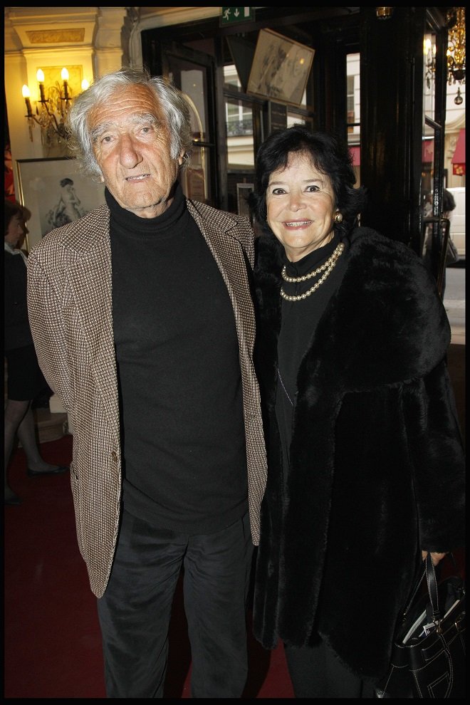 Marie-José Nat et son mari Serge Rezvani | Photo : Getty Images