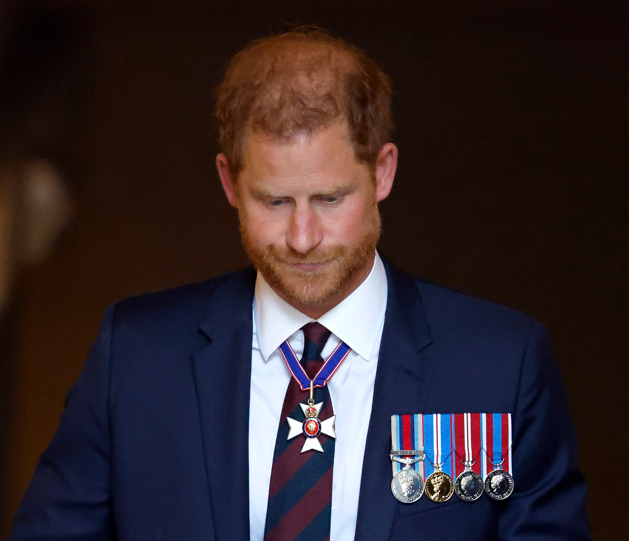 Le prince Harry lors du service du 10e anniversaire de la fondation des Jeux Invictus à la cathédrale Saint-Paul de Londres, en Angleterre, le 8 mai 2024 | Source : Getty Images