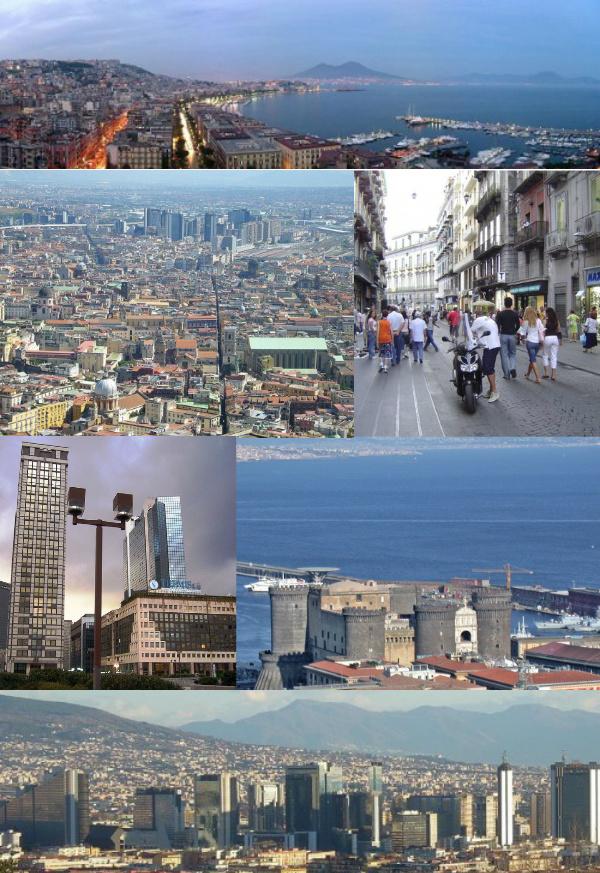 Le montage des photos de Naples, Italie | Source: Wikipedia