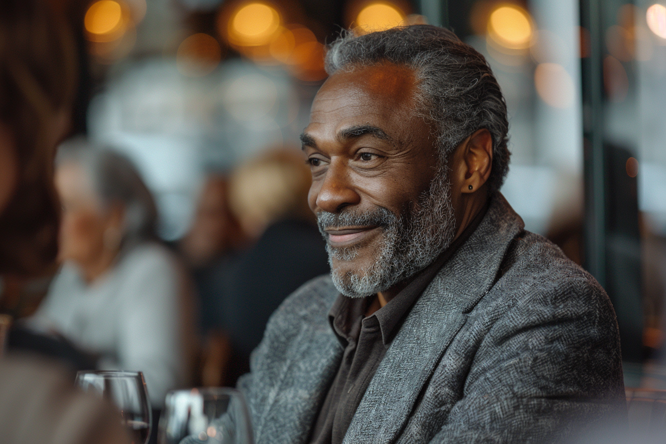 Un homme dans un restaurant | Source : Midjourney